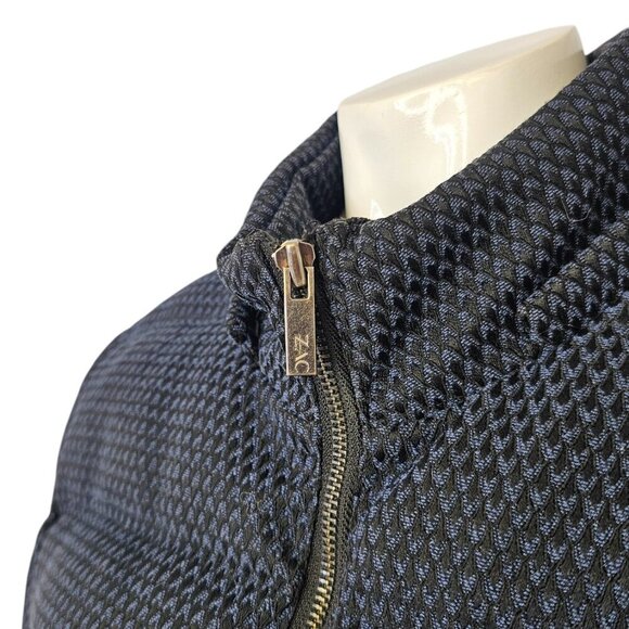 ZAC ZAC Posen Womens Down Filled Winter Parka Jacket, Blue/Black, Warm, Size S/M - Picture 8 of 9